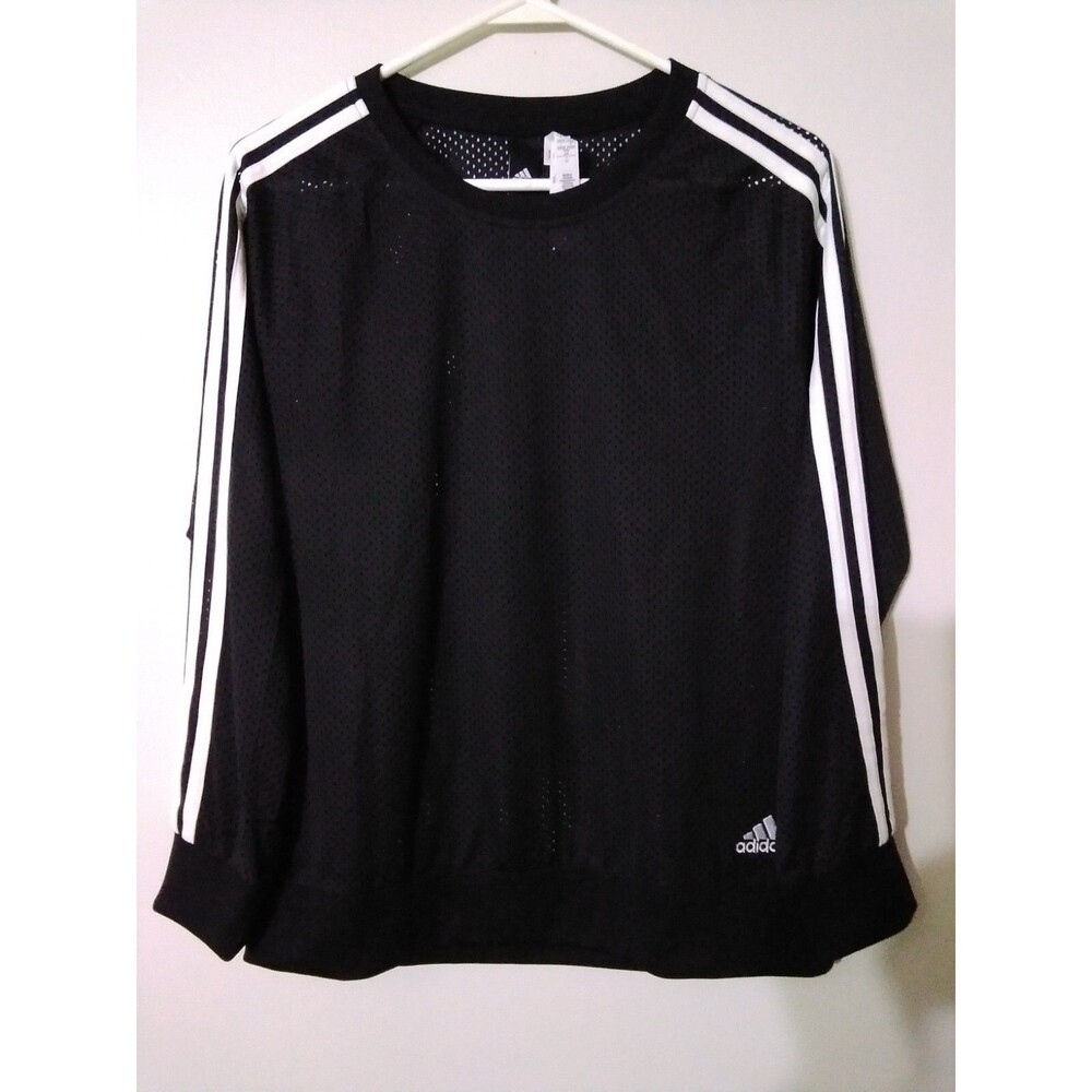 Adidas Originals Essential Mesh Sweatshirt Women's Size Small